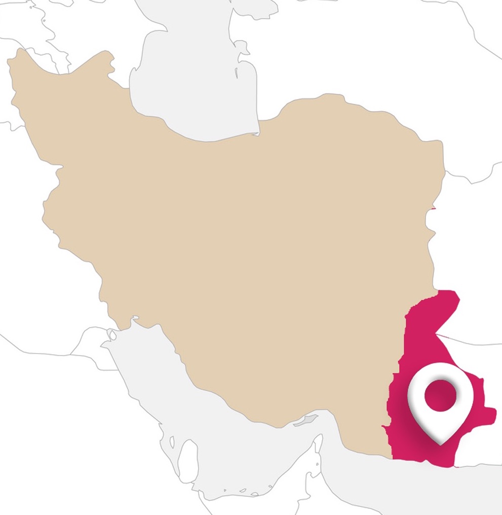 map iran yari sistan